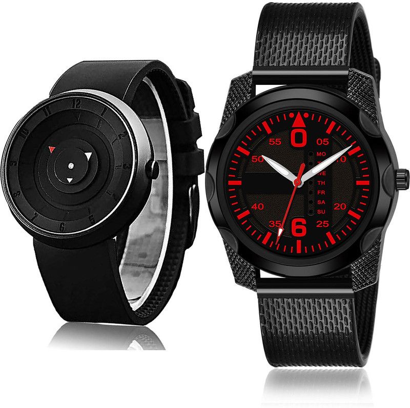 Analog Watch - For Men New Quartz 2 Watch Combo For Boys And Men - BC1-(25-S-10)