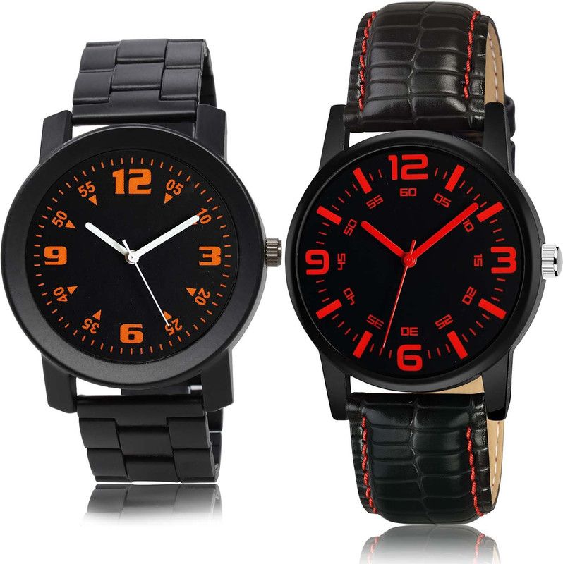 combo watch Analog Watch - For Men & Women Best Quartz Chain Watch Watch - B863-B695 (Combo Of 2 )