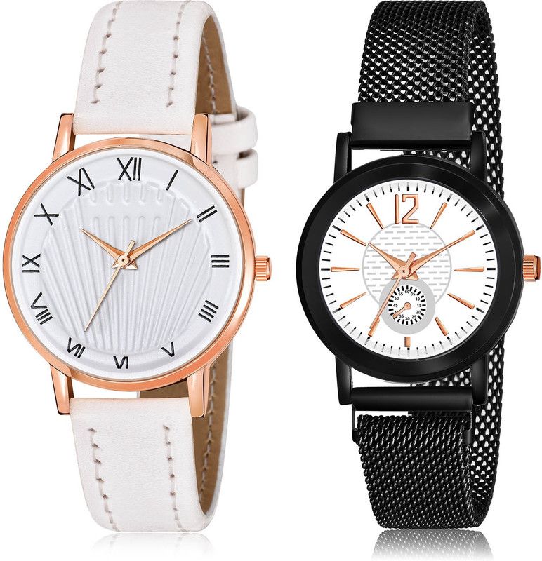 Analog Watch - For Women New Fashionable 2 Watch Combo For Women And Girls - GW51-GW37