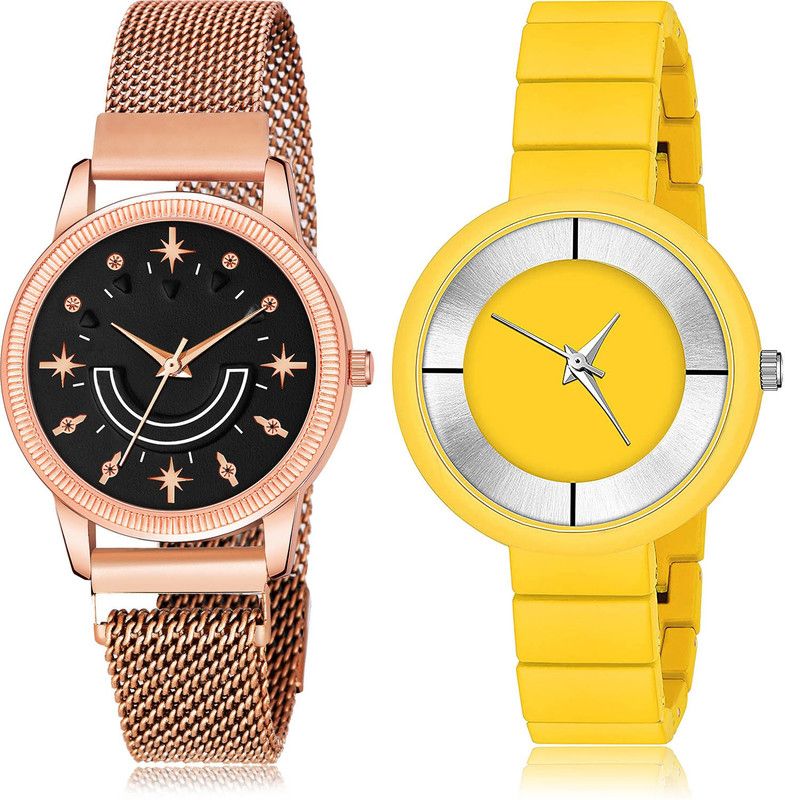 Analog Watch - For Women New Stylish 2 Watch Combo For Women And Girls - GW71-G638