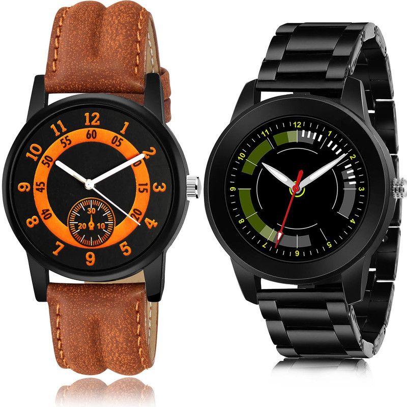 Analog Watch - For Men New Royal 2 Watch Combo For Boys And Men - B14-(43-S-20)