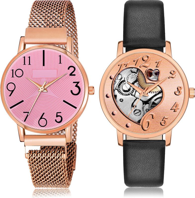 Analog Watch - For Women Latest Designer 2 Watch Combo For Women And Girls - GW62-GM371