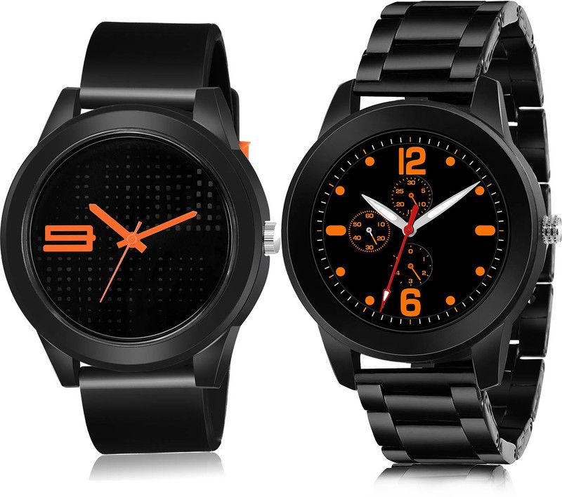 Analog Watch - For Men Contemporary Casual 2 Watch Combo For Boys And Men - BM104-(70-S-20)