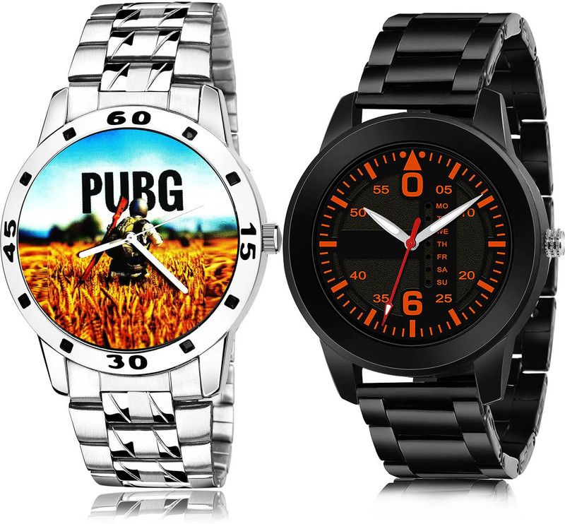 Analog Watch - For Men Classical Professional 2 Watch Combo For Boys And Men - B488-(22-S-20)
