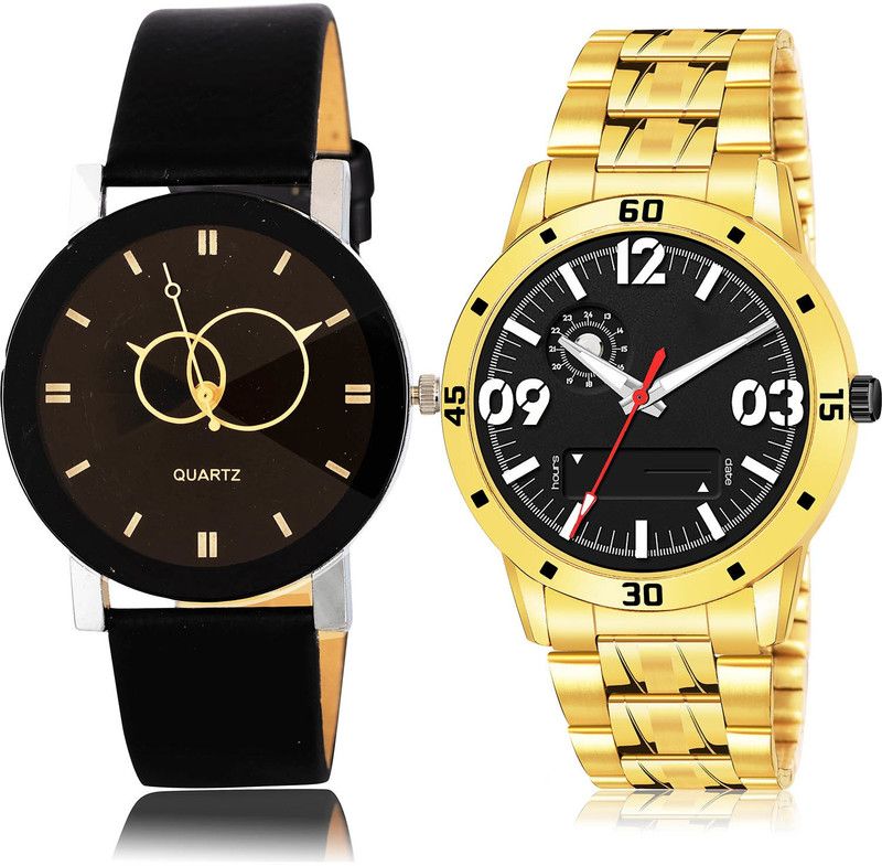 Analog Watch - For Men Best Collegian 2 Watch Combo For Boys And Men - B135-(20-S-21)