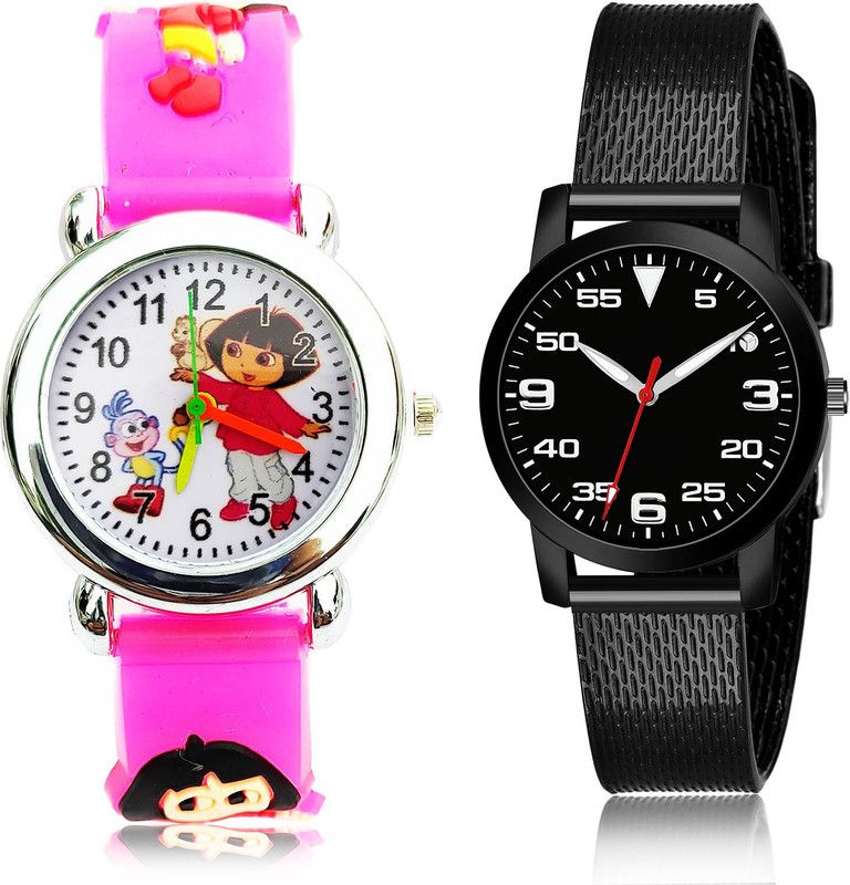 Analog Watch - For Girls Treading Rich 2 Watch Combo For Women And Girls - GC192-(75-L-10)