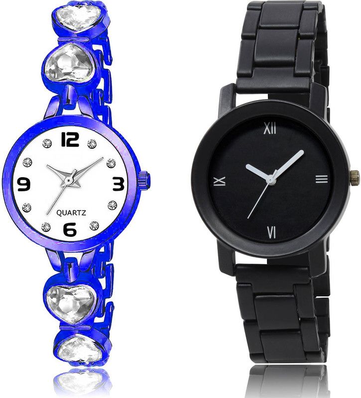 Analog Watch - For Girls Latest Present 2 Watch Combo For Women And Girls - G658-GO156