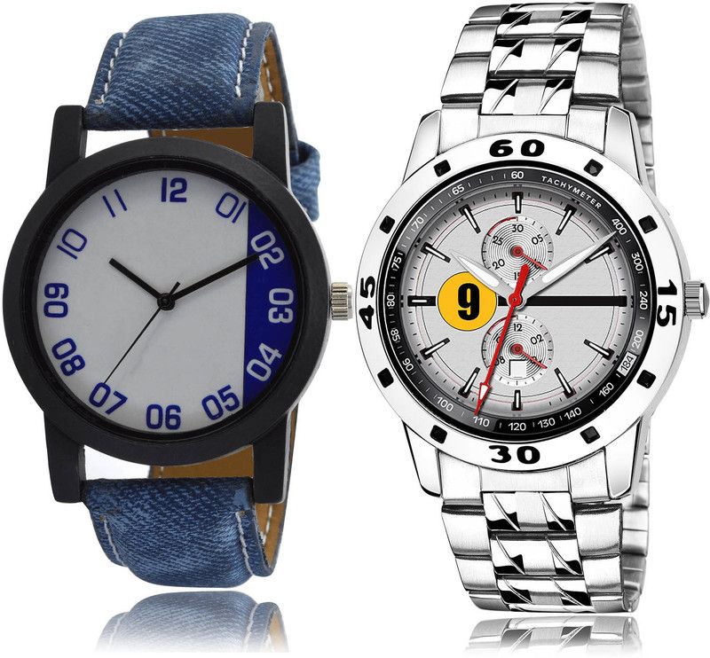 Analog Watch - For Men Contemporary Technology 2 Watch Combo For Boys And Men - B40-(55-S-19)