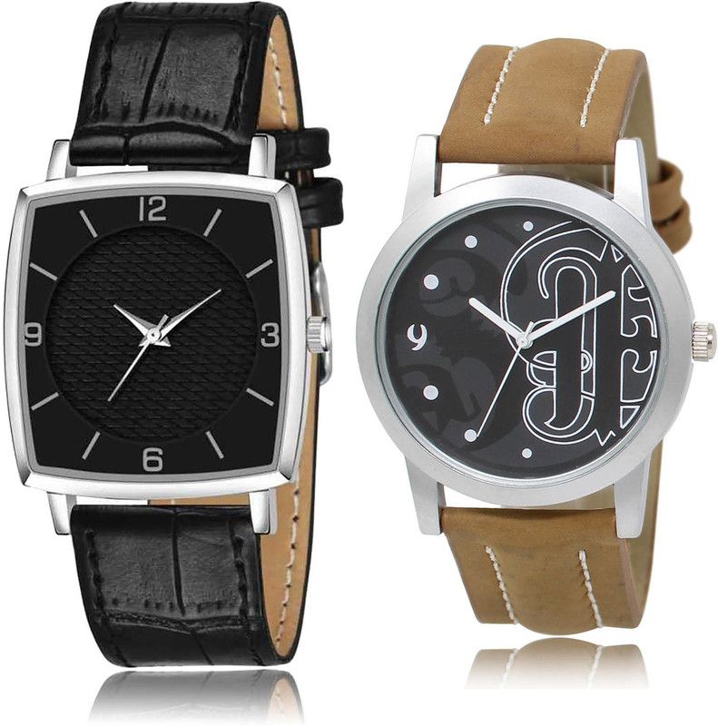 Analog Watch - For Men Treading Wrist 2 Watch Combo For Boys And Men - BW501-BL46.14