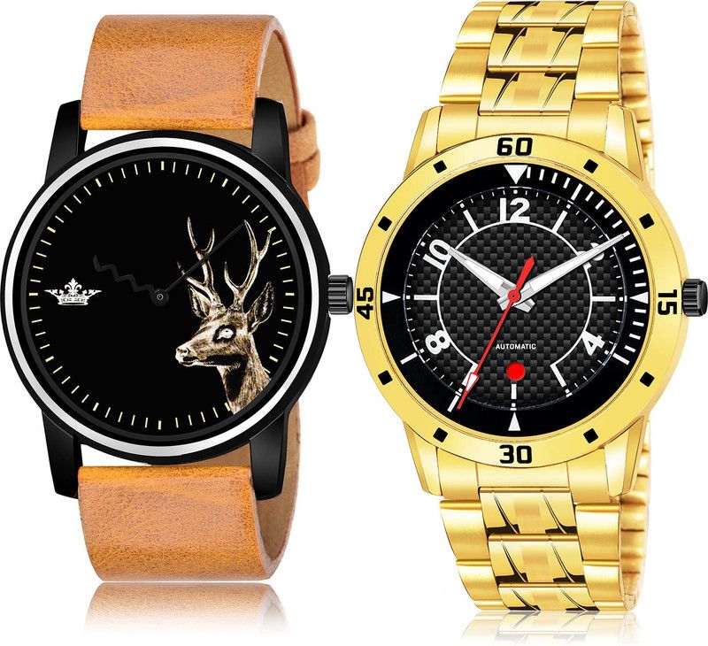 Analog Watch - For Men Brand New Collegian 2 Watch Combo For Boys And Men - BL46.69-(66-S-21)