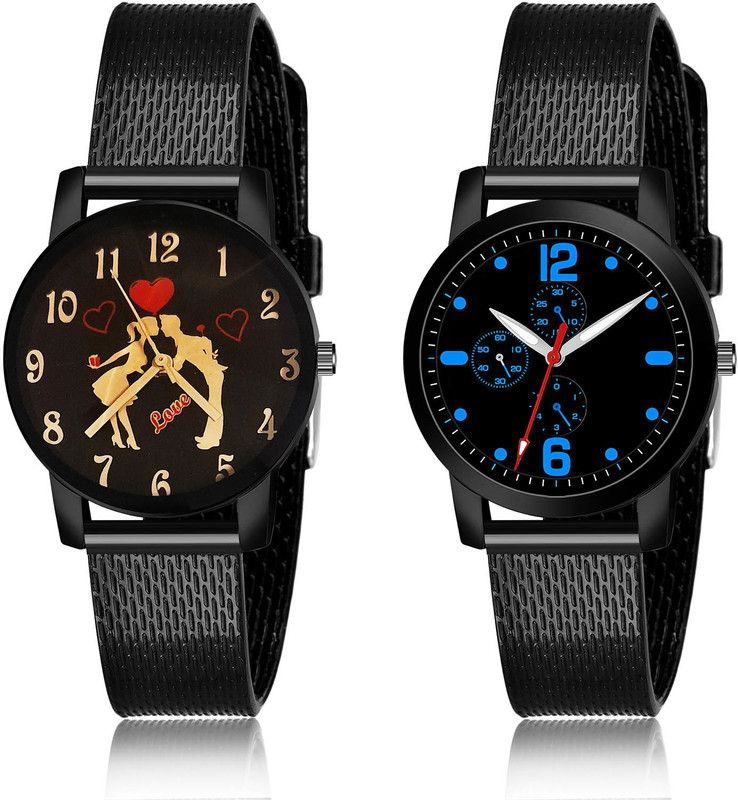 Analog Watch - For Girls Brand New Fashion 2 Watch Combo For Women And Girls - GCPL27-(68-L-10)