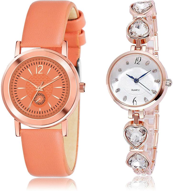 Analog Watch - For Girls Contemporary Stylish 2 Watch Combo For Women And Girls - GW6-G443