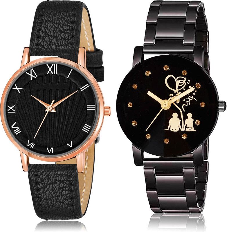 Analog Watch - For Girls Modern Designer 2 Watch Combo For Women And Girls - GW50-GC52
