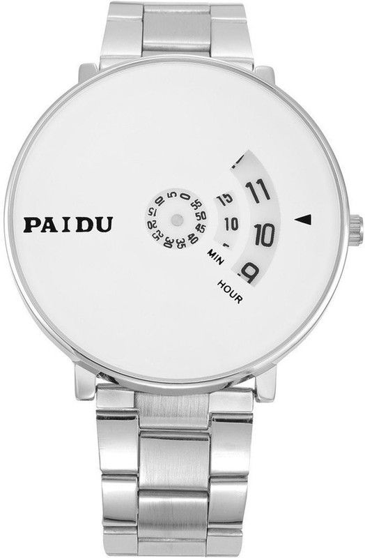 paidu Analog Watch - For Men paidu-white-01