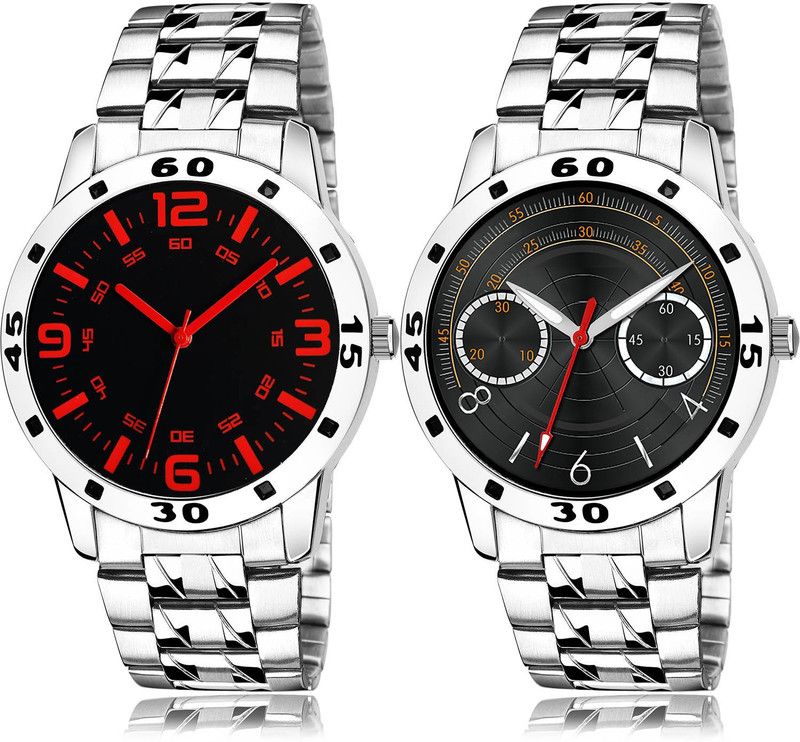 Analog Watch - For Men Latest Luxury 2 Watch Combo For Boys And Men - B703-(67-S-19)