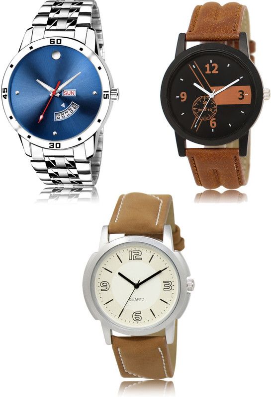 New latest Designer Combo of 3 Hybrid Smartwatch Watch - For Men 105-01-16
