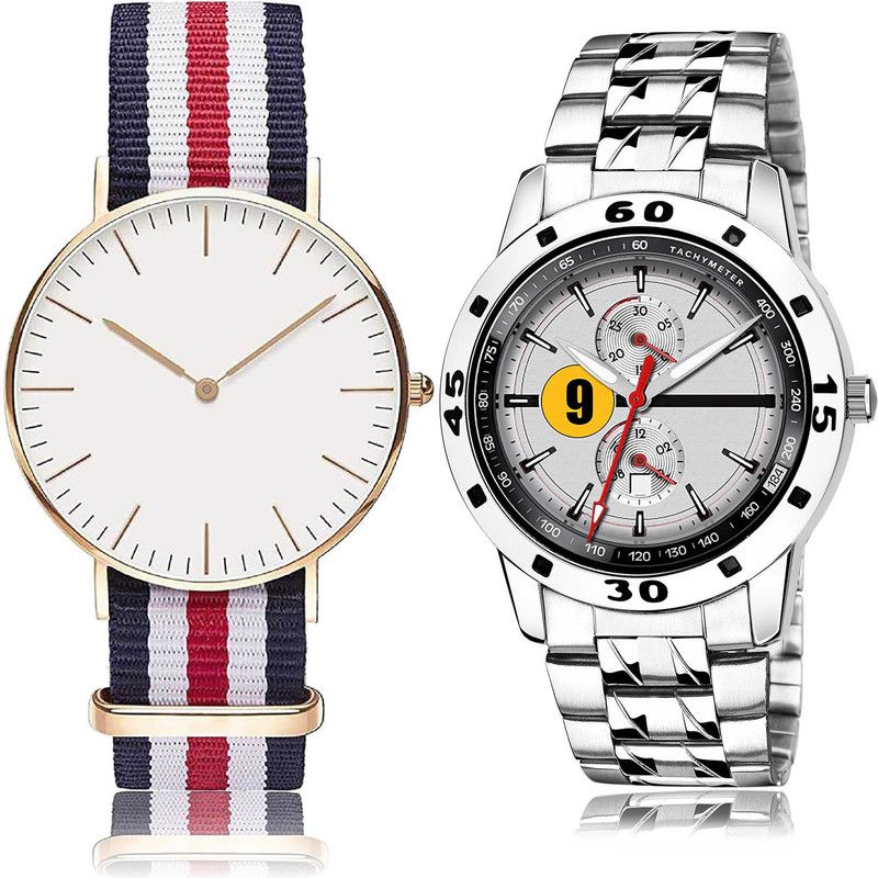 Analog Watch - For Men New Chronograph 2 Watch Combo For Boys And Men - BC5-(55-S-19)
