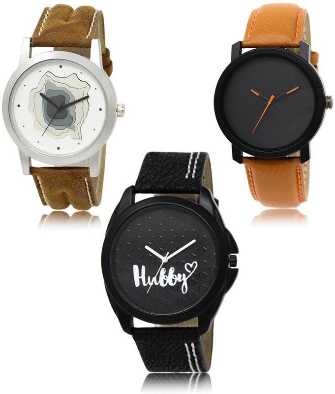 New latest Designer Combo of 3 Analog Watch - For Men LR-09-20-31