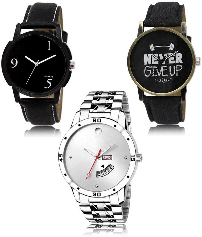 New latest Designer Combo of 3 Analog Watch - For Men LR-06-27-103