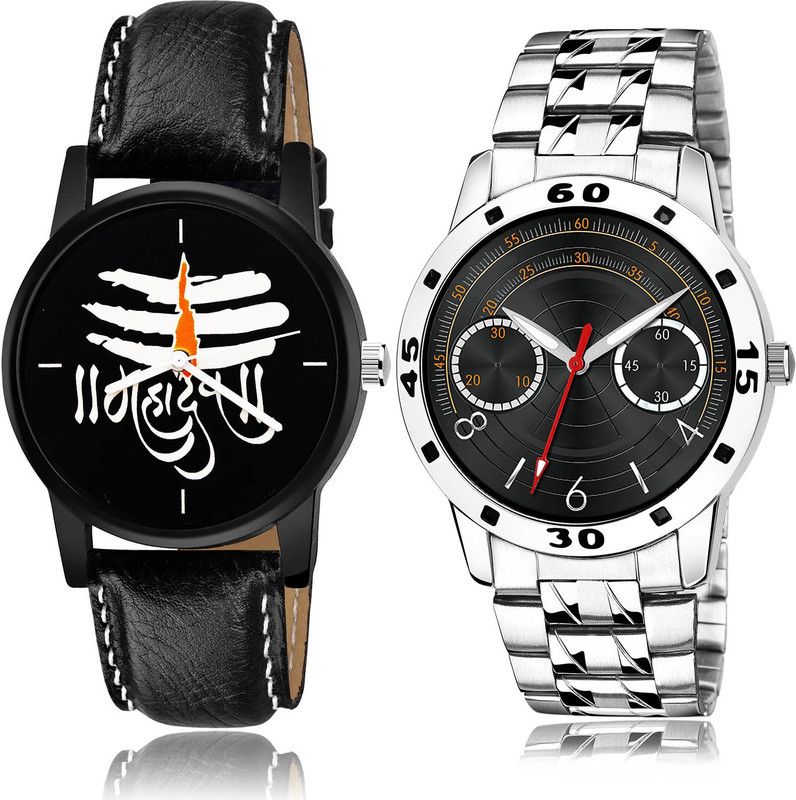 Analog Watch - For Men Best High Quality 2 Watch Combo For Boys And Men - B114-(67-S-19)