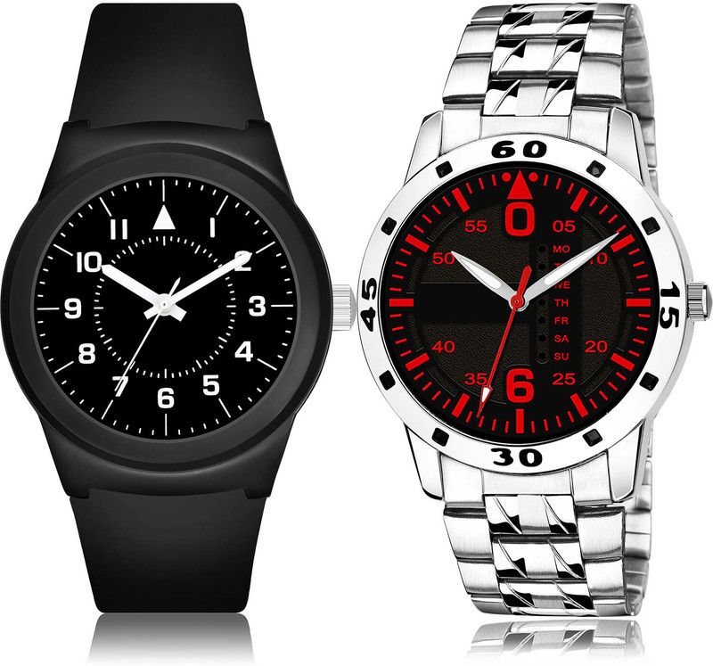 Analog Watch - For Boys Latest Wrist 2 Watch Combo For Boys And Men - BM118-(25-S-19)
