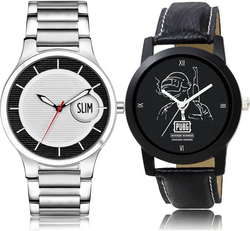 Analog Watch - For Men New Exclusive 2 Watch Combo For Boys And Men - BM411-BO45