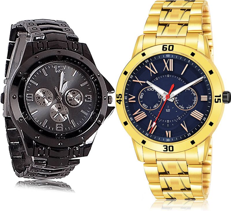 Analog Watch - For Men Best Gift 2 Watch Combo For Boys And Men - B70-(62-S-21)