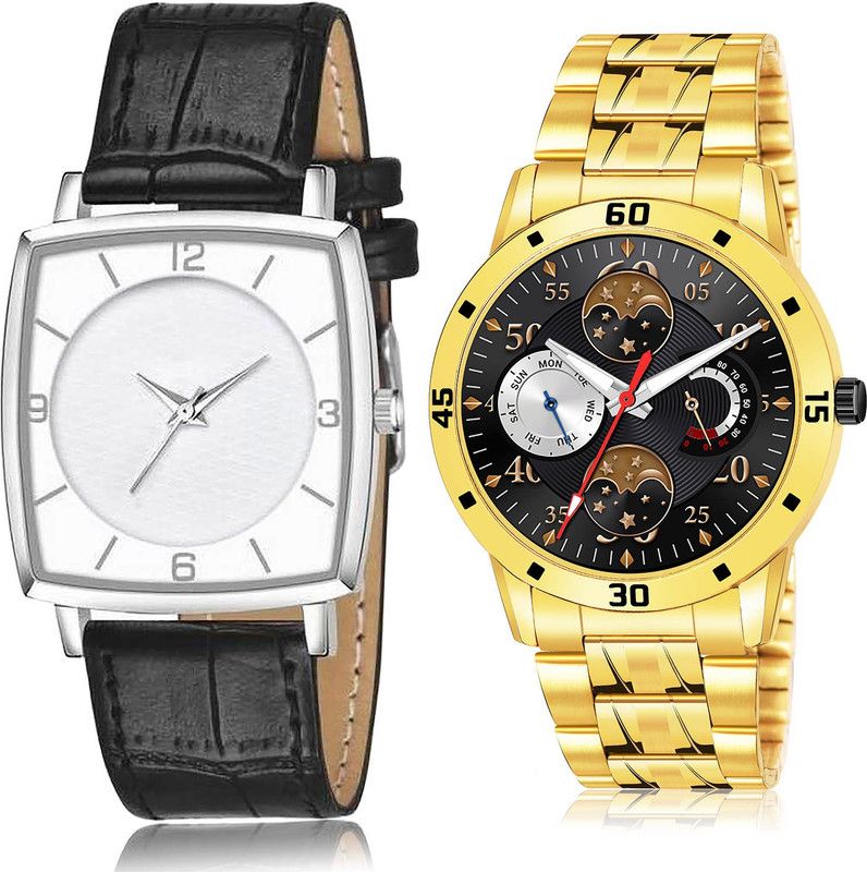 Analog Watch - For Men Latest Analogue 2 Watch Combo For Boys And Men - BW503-(49-S-21)