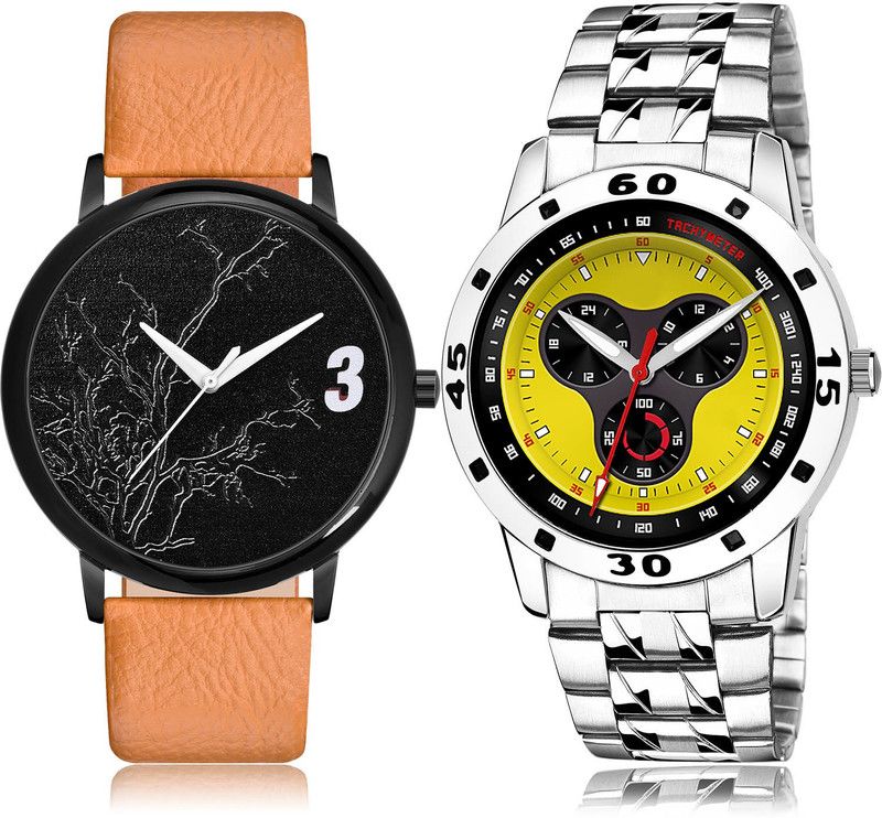 Analog Watch - For Men Best Quartz 2 Watch Combo For Boys And Men - BM26-(27-S-19)