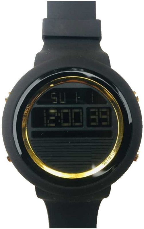 GYM SPORTS WATCH BLACK ADIDAS STYLISH DIGITAL Digital Watch - For Boys & Girls GYM SPORTS WATCH BLAK DISPLAY