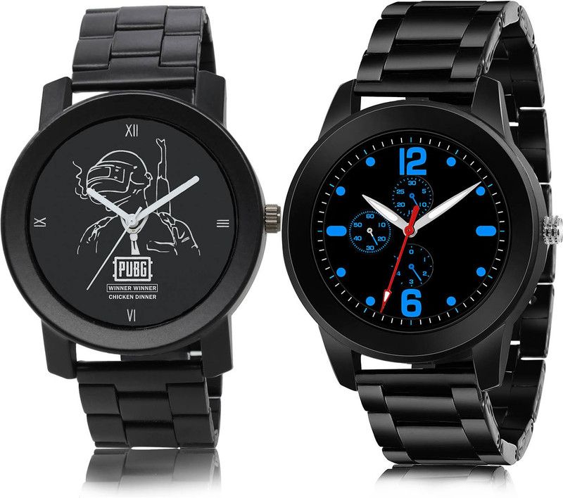 Analog Watch - For Men New Love 2 Watch Combo For Boys And Men - B165-(68-S-20)