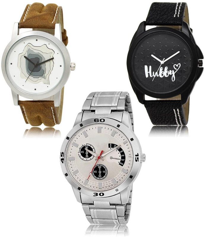 New latest Designer Combo of 3 Analog Watch - For Men LR-09-31-101