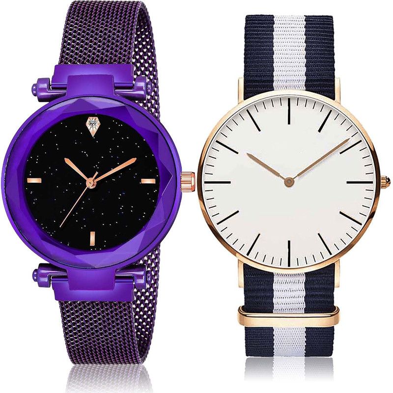 combo watch Analog Watch - For Women Latest Fancy Magnet Combo Watch For Girls And Women - GC3-GC18