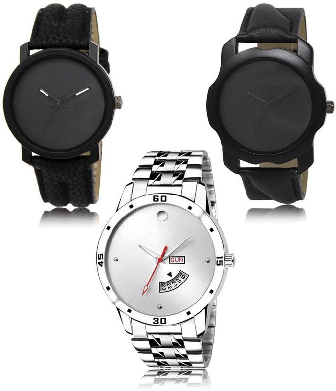 New latest Designer Combo of 3 Analog Watch - For Men LR-21-22-103