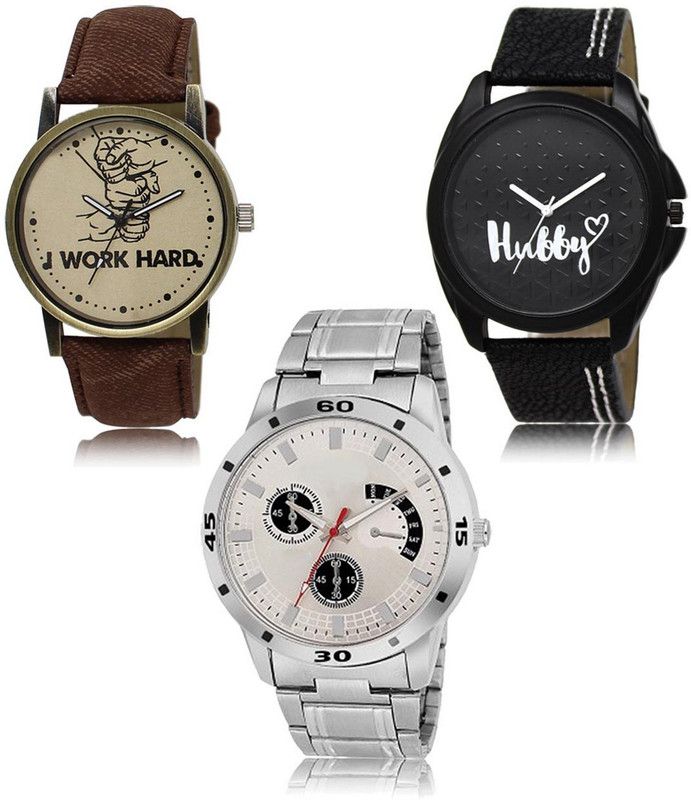 New latest Designer Combo of 3 Analog Watch - For Men LR-29-31-101