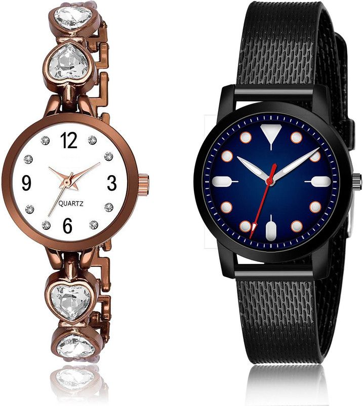 Analog Watch - For Women Latest Fancy 2 Watch Combo For Women And Girls - G500-(65-L-10)