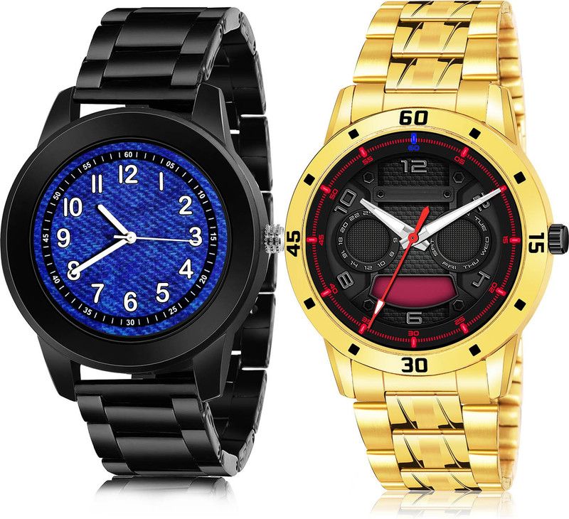 Analog Watch - For Men Best Rich 2 Watch Combo For Boys And Men - B796-(59-S-21)