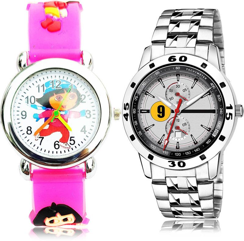 Analog Watch - For Boys Modern Designer 2 Watch Combo For Boys And Men - BK197-(55-S-19)