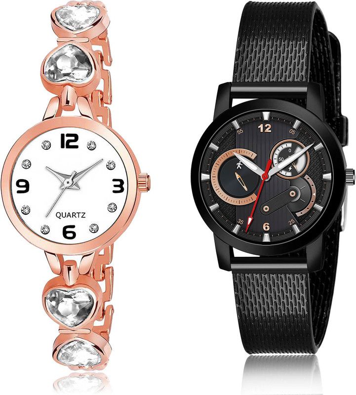 Analog Watch - For Girls Classical Fashion 2 Watch Combo For Women And Girls - G660-(19-L-10)