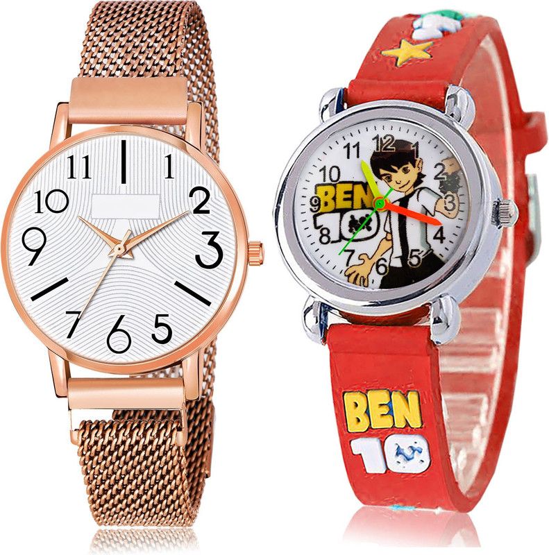 Analog Watch - For Girls Modish Unique 2 Watch Combo For Women And Girls - GW60-GC121