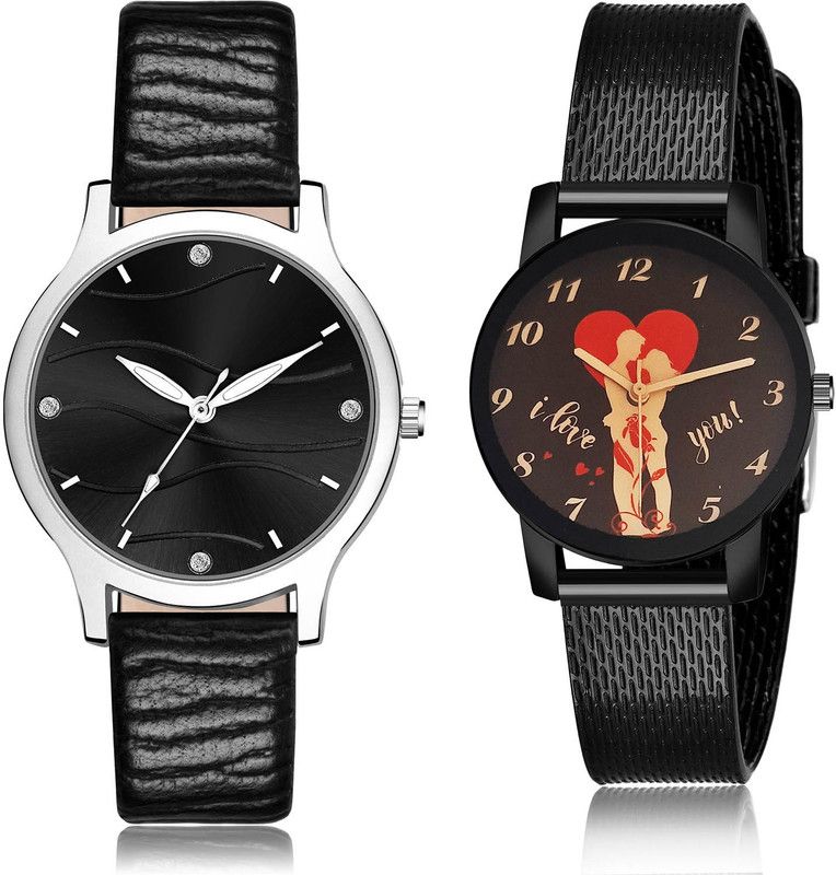 Analog Watch - For Women Contemporary Luxury 2 Watch Combo For Women And Girls - GM386-G523