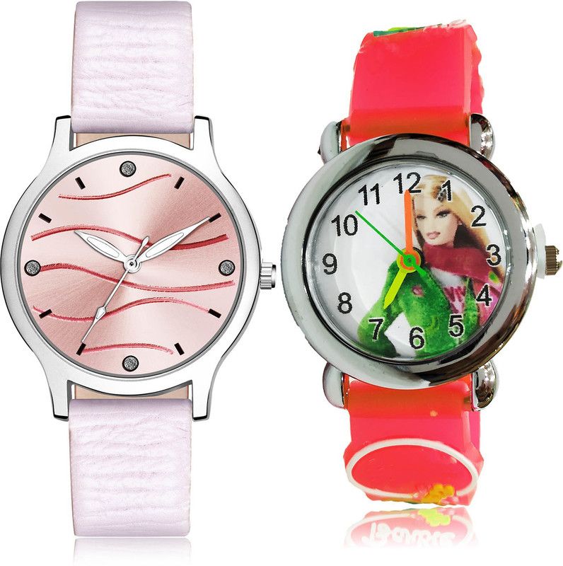 Analog Watch - For Girls Modish Analogue 2 Watch Combo For Women And Girls - GM387-GC79