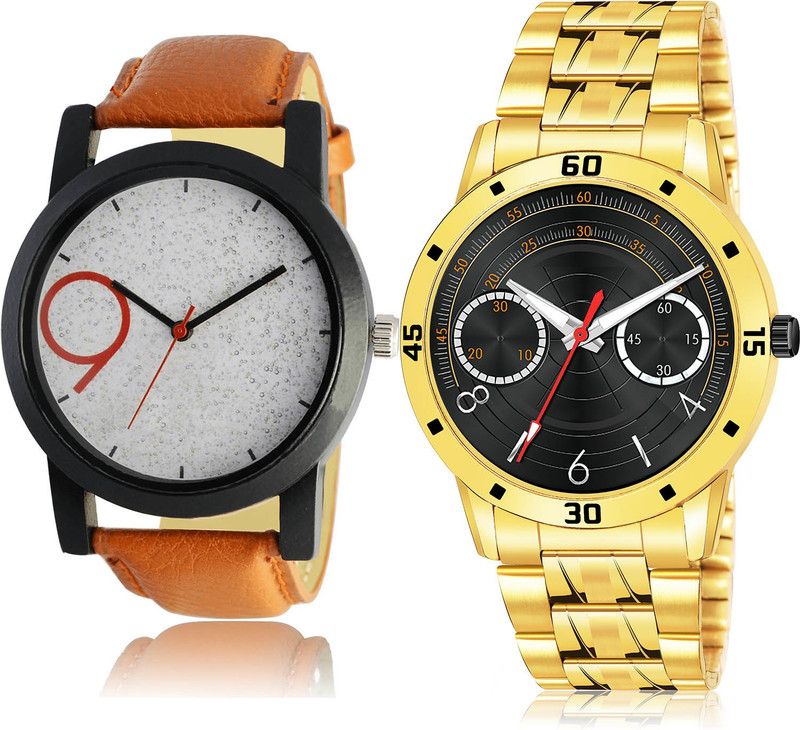 Analog Watch - For Men New Wrist 2 Watch Combo For Boys And Men - B33-(67-S-21)