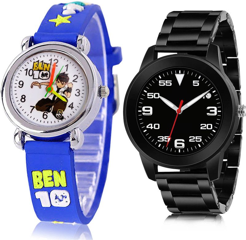 Analog Watch - For Boys Latest Rich 2 Watch Combo For Boys And Men - BK91-(75-S-20)