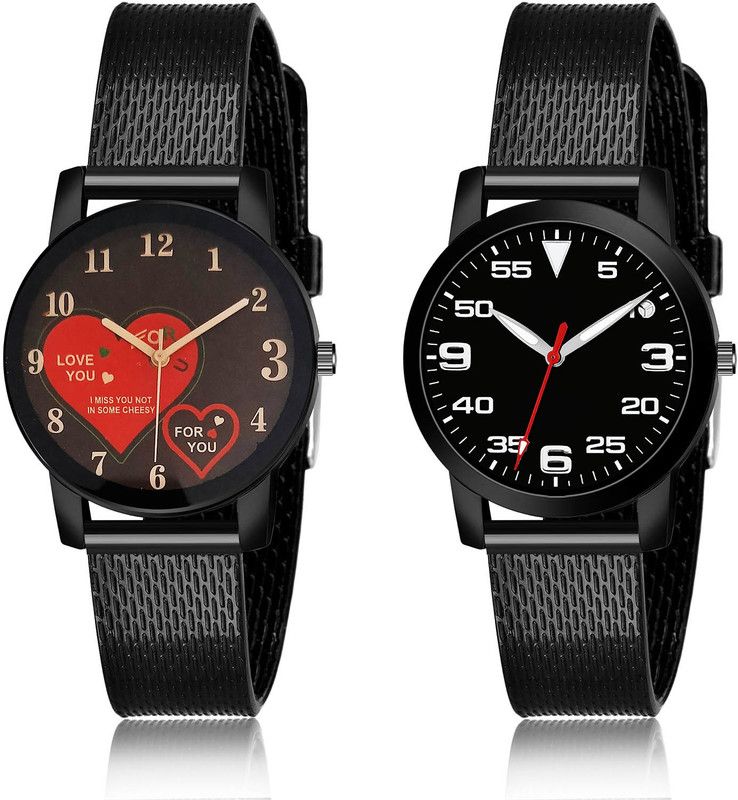 Analog Watch - For Women Contemporary Italian Designer 2 Watch Combo For Women And Girls - G522-(75-L-10)