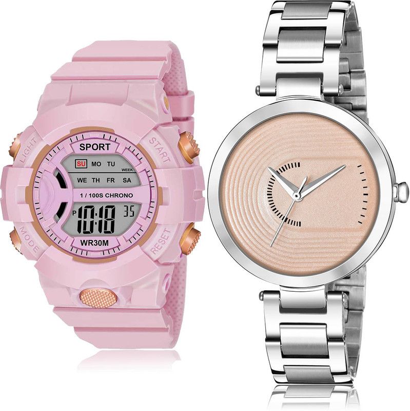 Analog-Digital Watch - For Women Treading Fancy 2 Watch Combo For Women And Girls - DG36-GM221