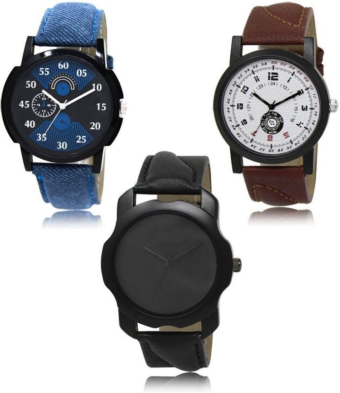 New latest Designer Combo of 3 Analog Watch - For Men LR-02-11-22