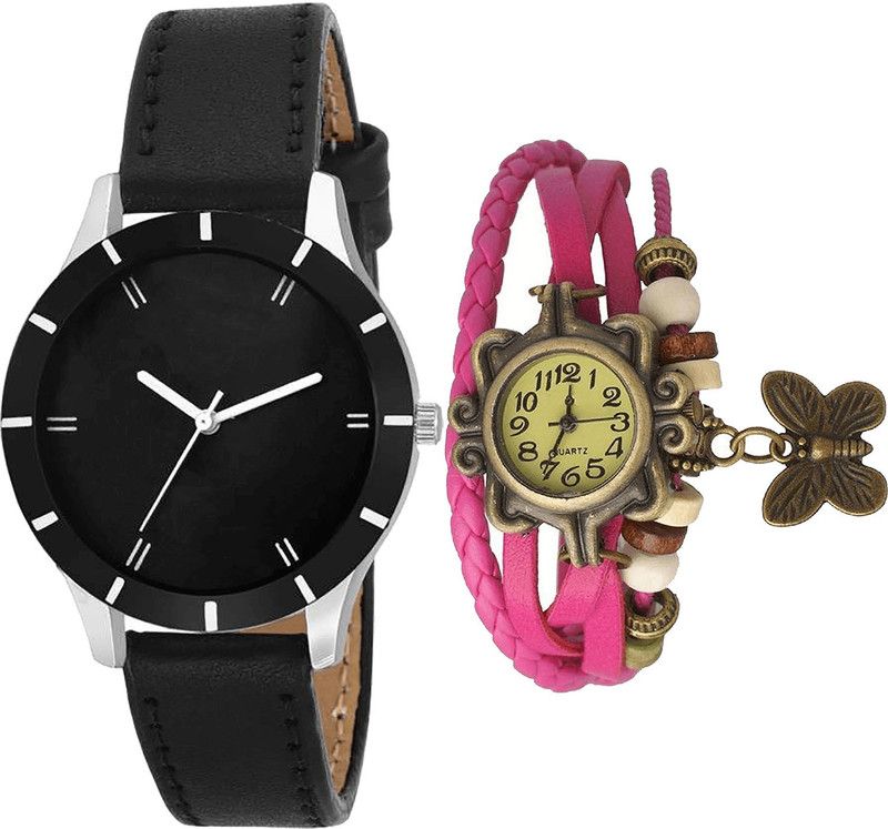 combo watch Analog Watch - For Girls Latest Royal Butterfly - G268-G63