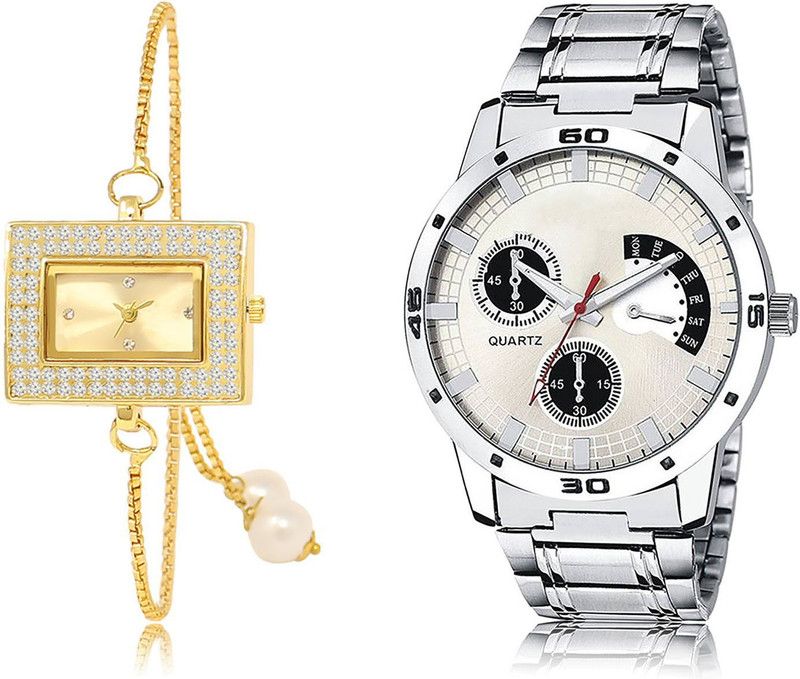 New Latest Designer Combo of 2 Analog Watch - For Men & Women LR247-LR101