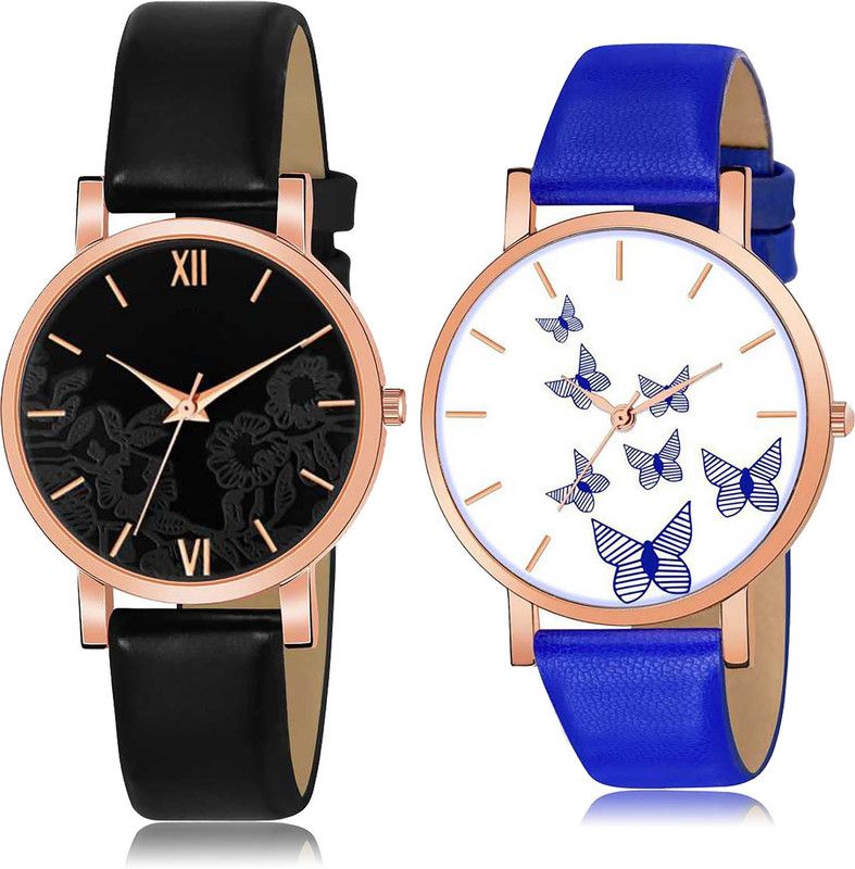 Analog Watch - For Women Brand New Designer 2 Watch Combo For Women And Girls - G539-G551